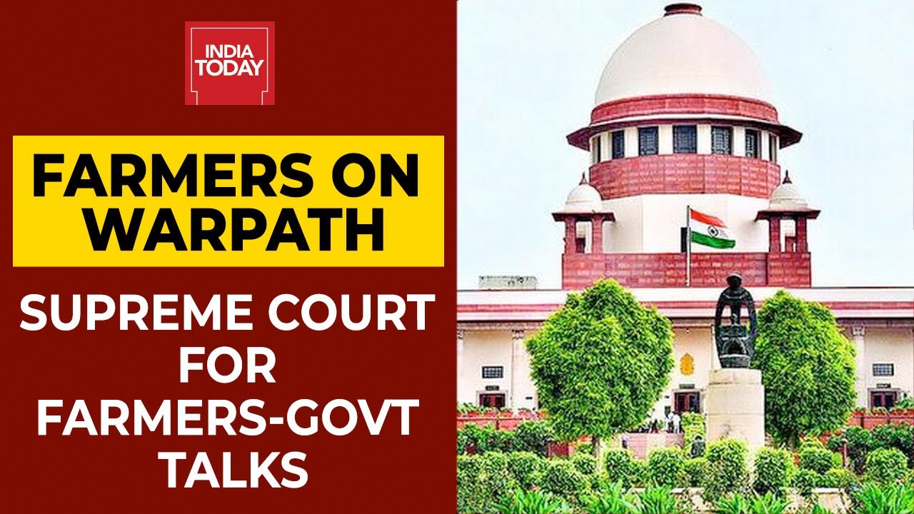 Supreme Court Says Talks With Farmers Won’t Work Without Open Mind, May Form panel To End Deadlock