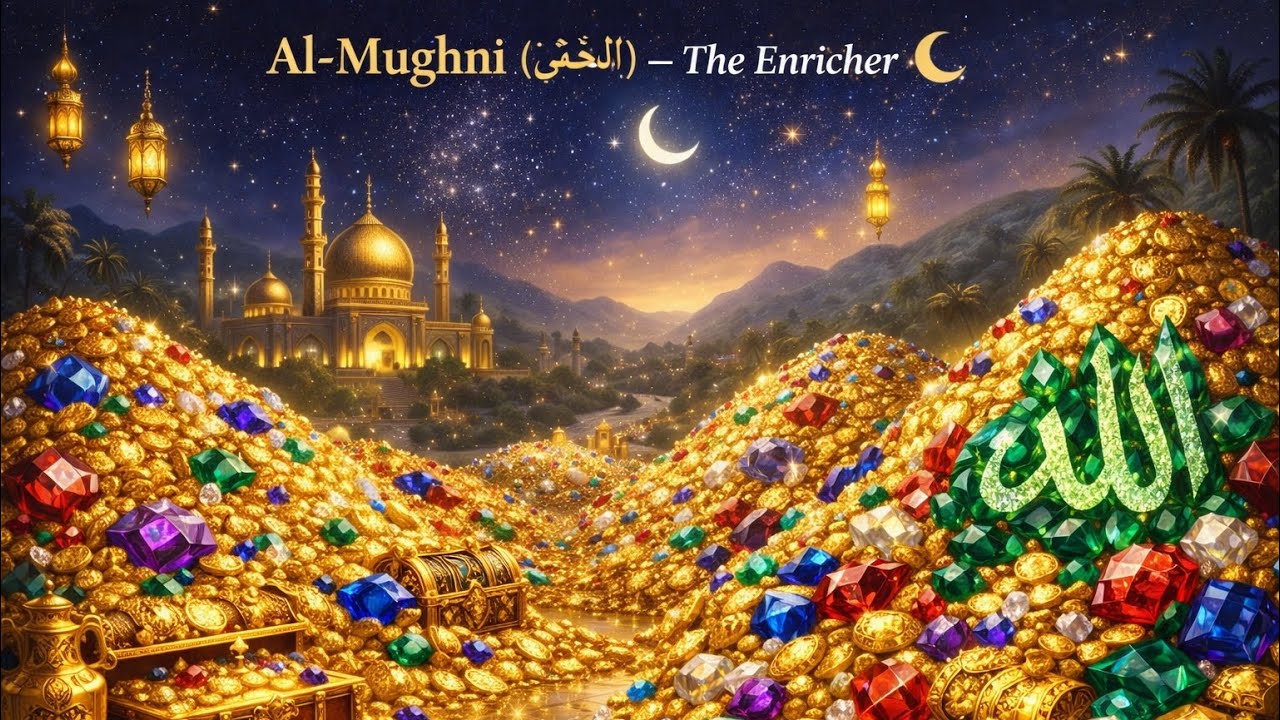 Al-Mughnī (ٱلْمُغْنِى) – The Enricher 🌙