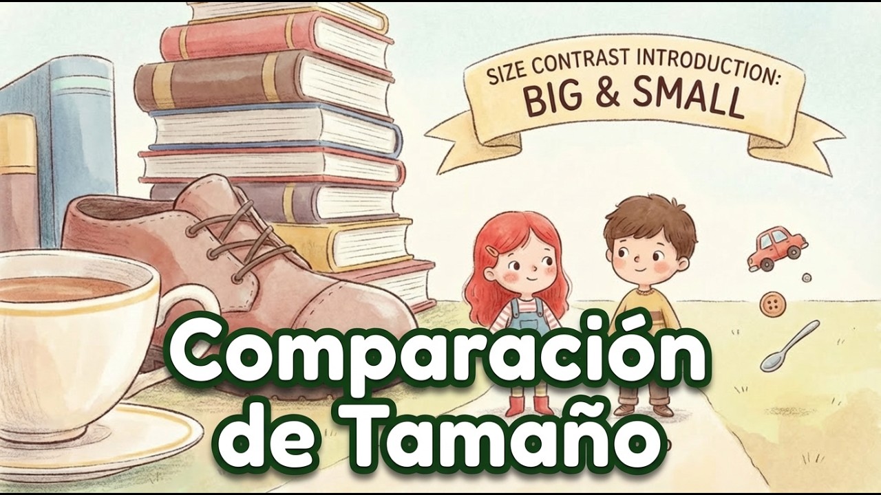 Canción de Grande y Pequeño 🔢 Comparación Tamaños Opuestos | CherryChoco | Canciones Infantiles