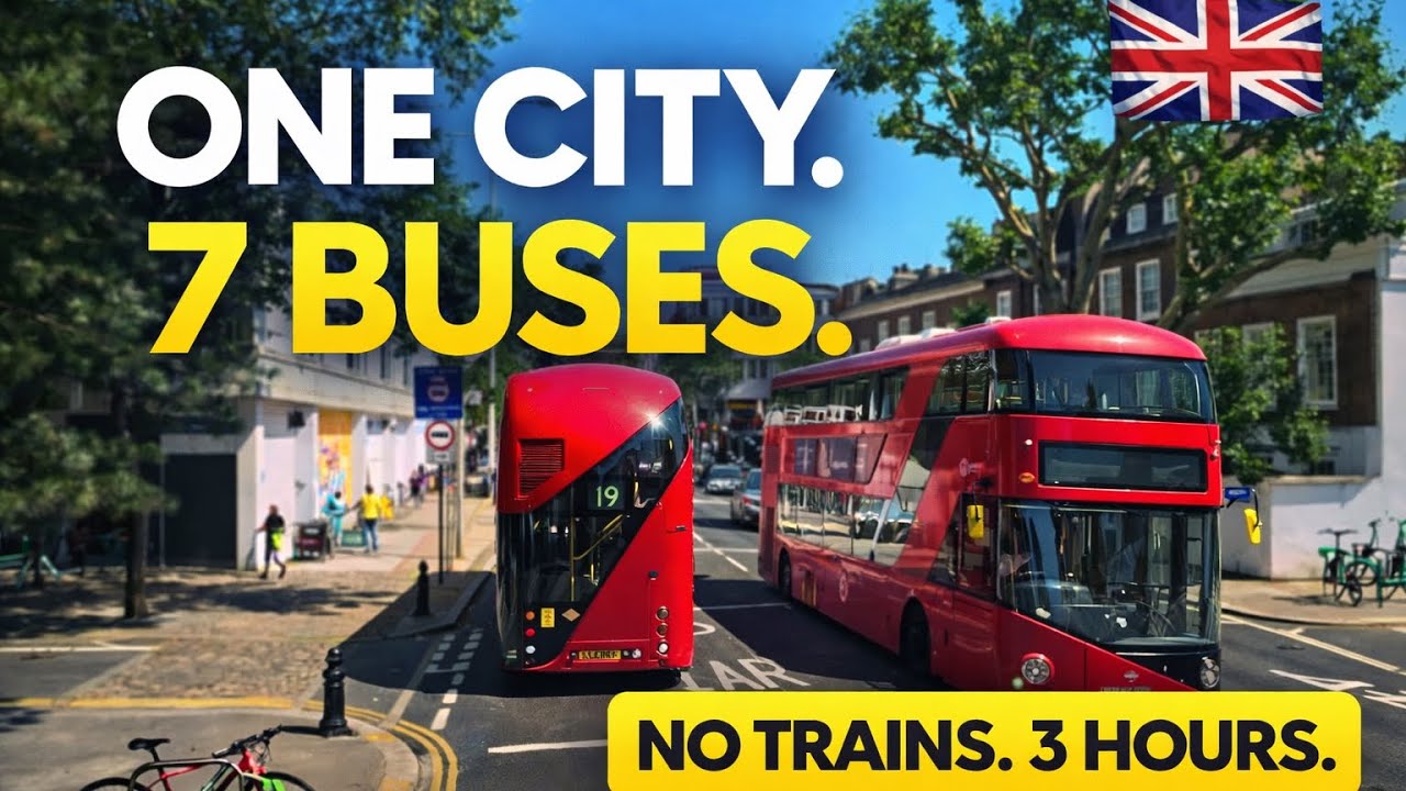 London to Stanmore by Bus! 🇬🇧 7 Routes Across the City | 3 Hour Journey