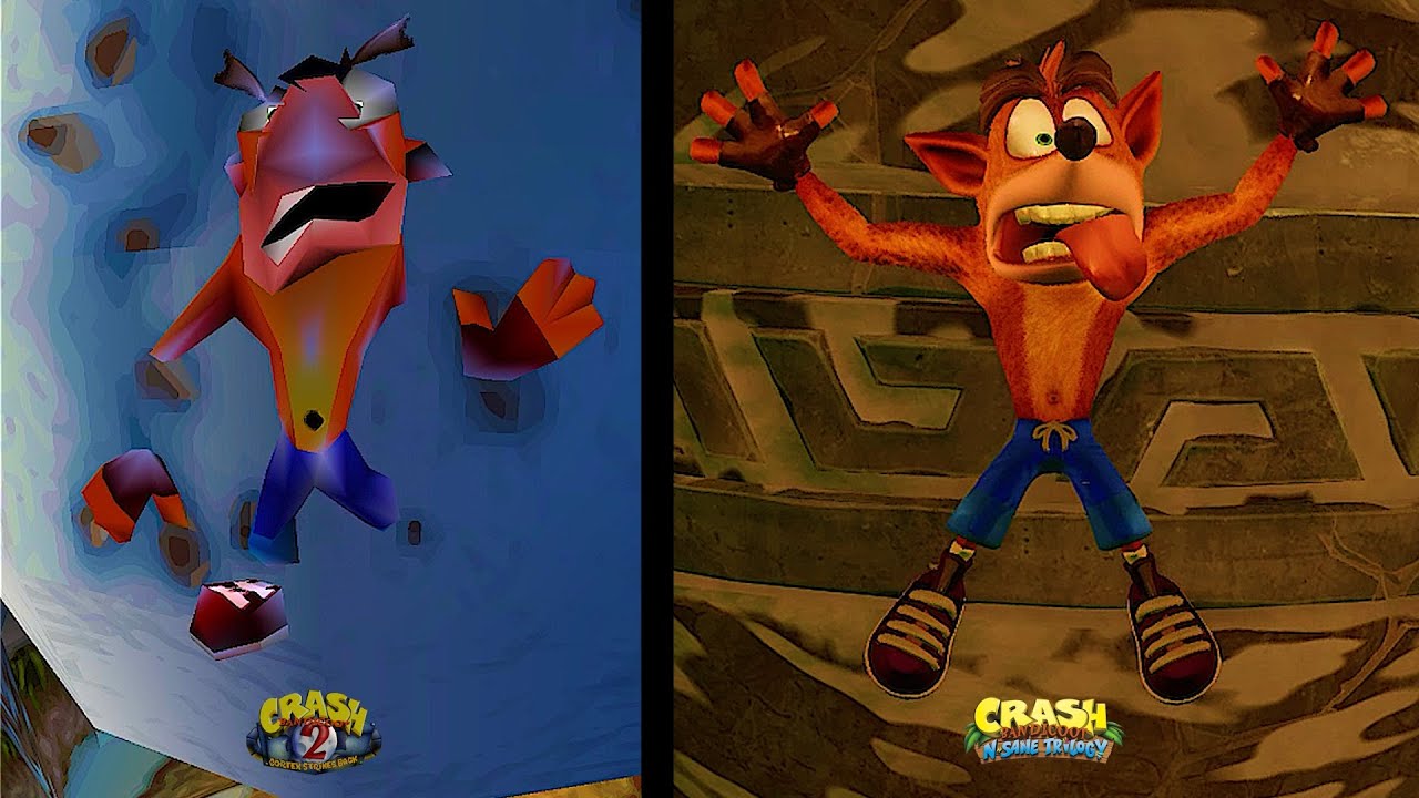 Все АНИМАЦИЯ СМЕРТИ Оригинальная и Трилогия N.Sane (CRASH BANDICOOT 2)