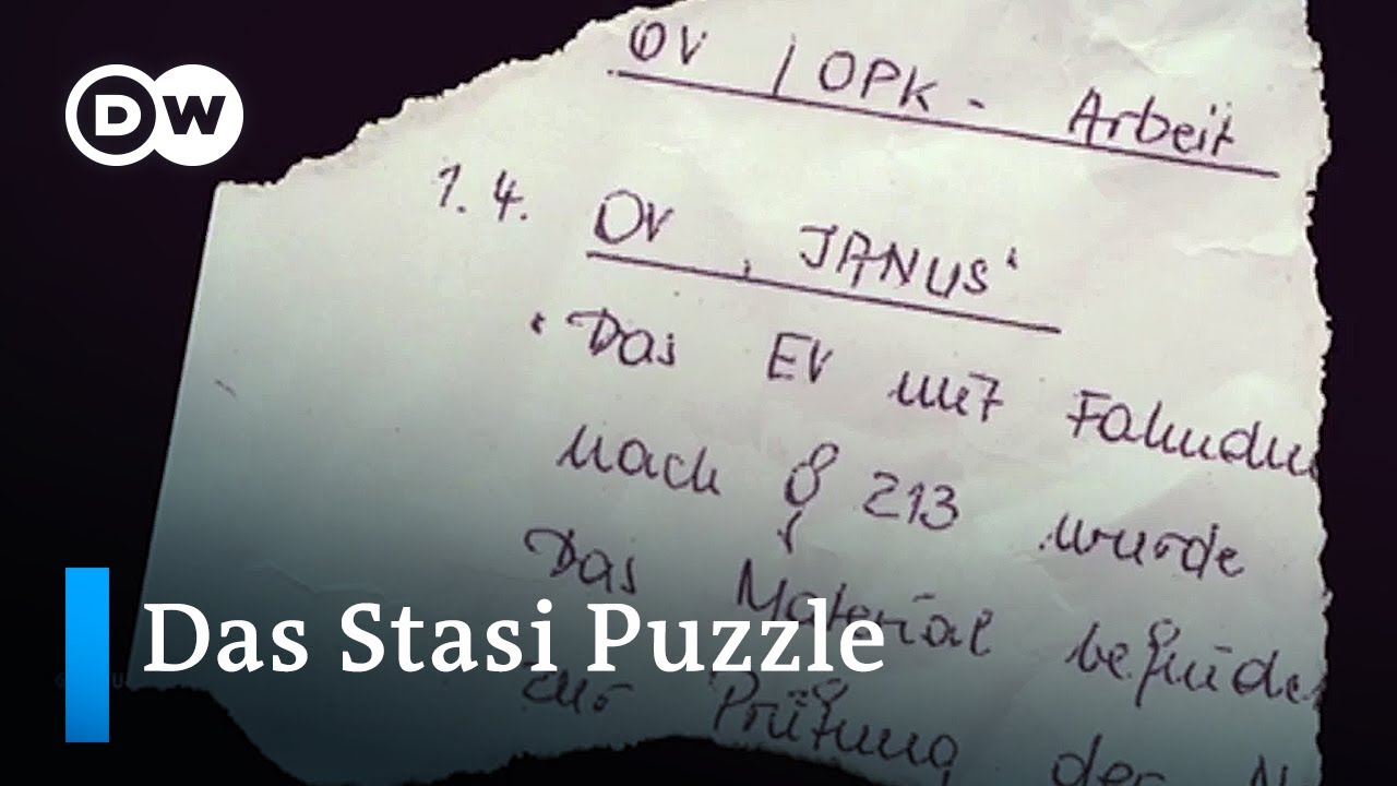 Geschredderte Stasi Akten: Kommt jetzt die Lösung dank künstlicher Intelligenz?