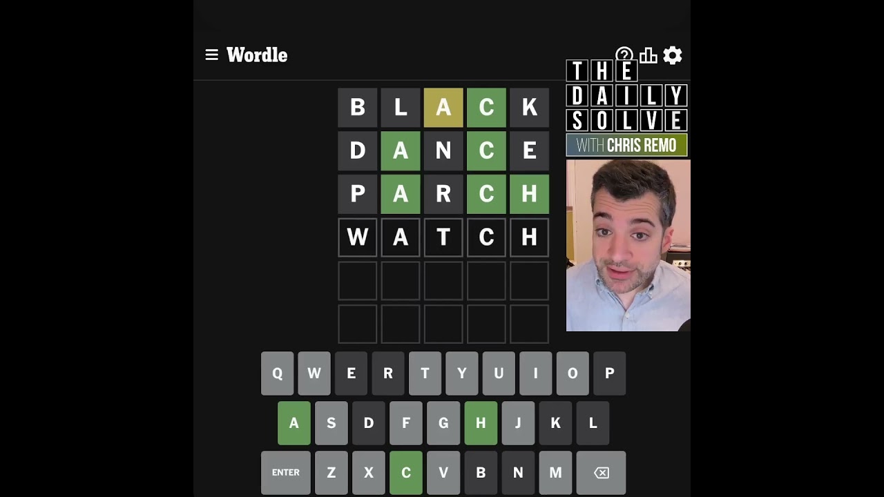 Wordle 976 - 20 February 2024 #Shorts #wordle