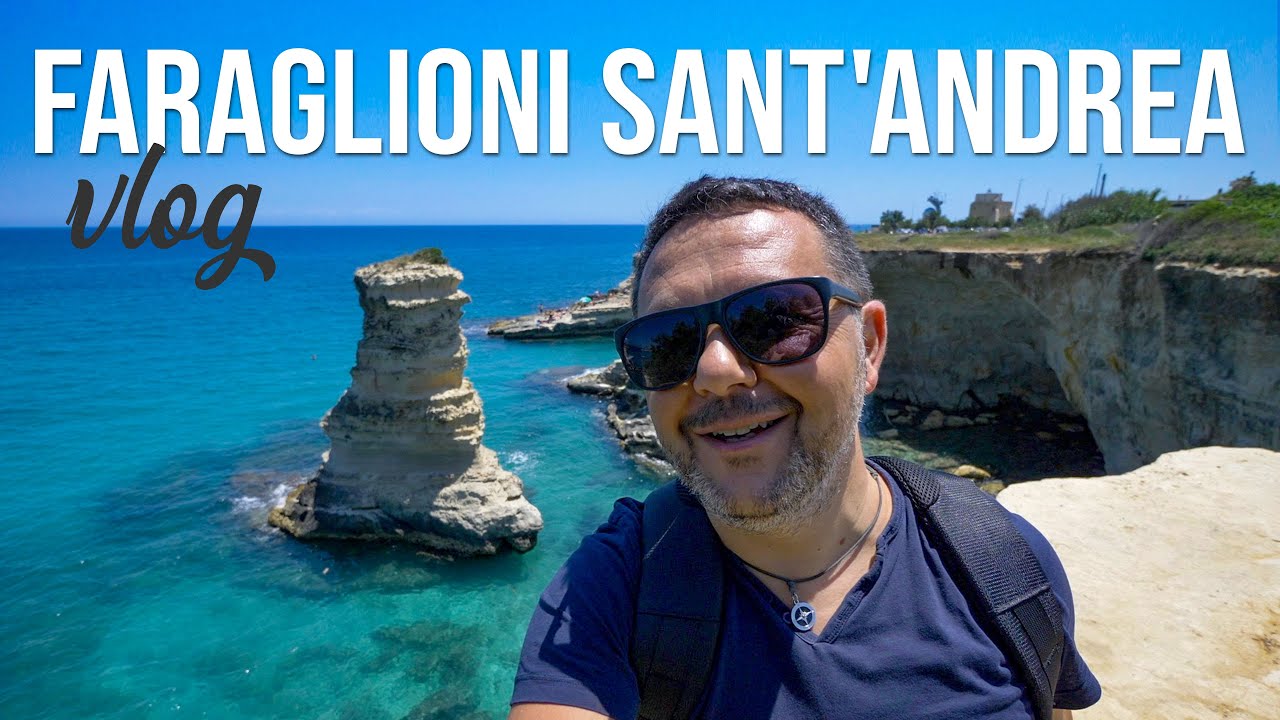 I FARAGLIONI SANT'ANDREA • Cosa Vedere nel SALENTO