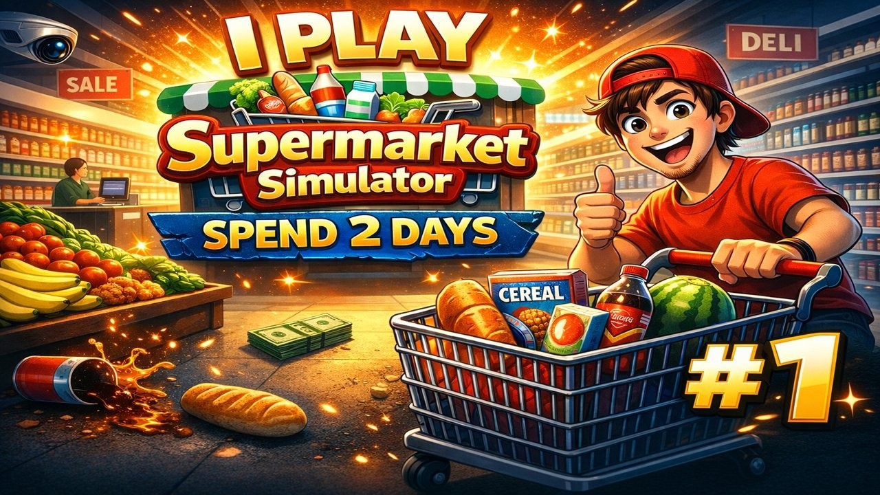 I PLAY Supermarket Simulator Spend 2 Days (EP#1)