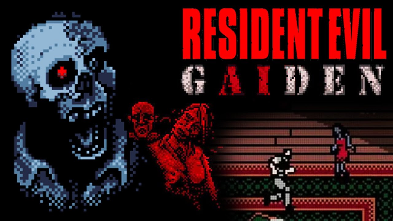 Resident Evil GA.I.DEN - A.I Barry vs A.I. Leon - Gameboy Color #2
