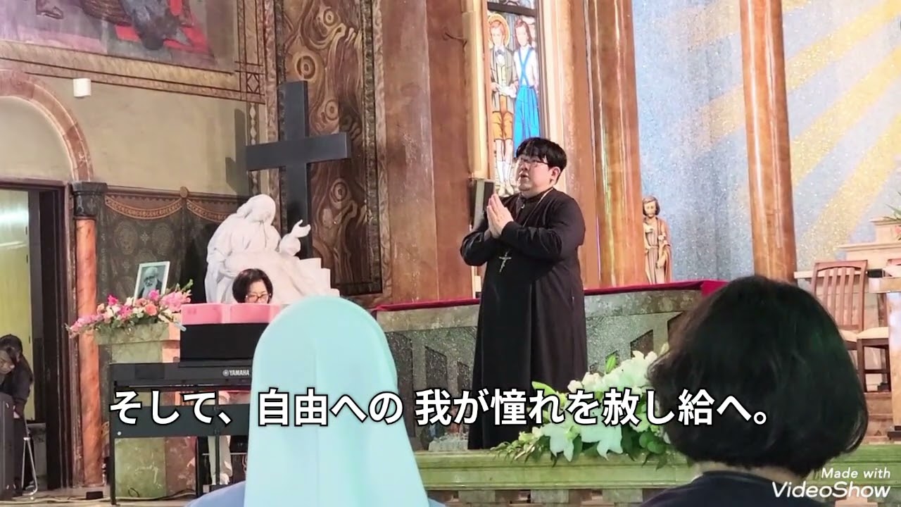 《Lascia ch'io piangaー主よ、我をば泣かせ給へ（私を泣かせてください）ー》　独唱：ヨハネ冨山裕介(カウンターテナー)