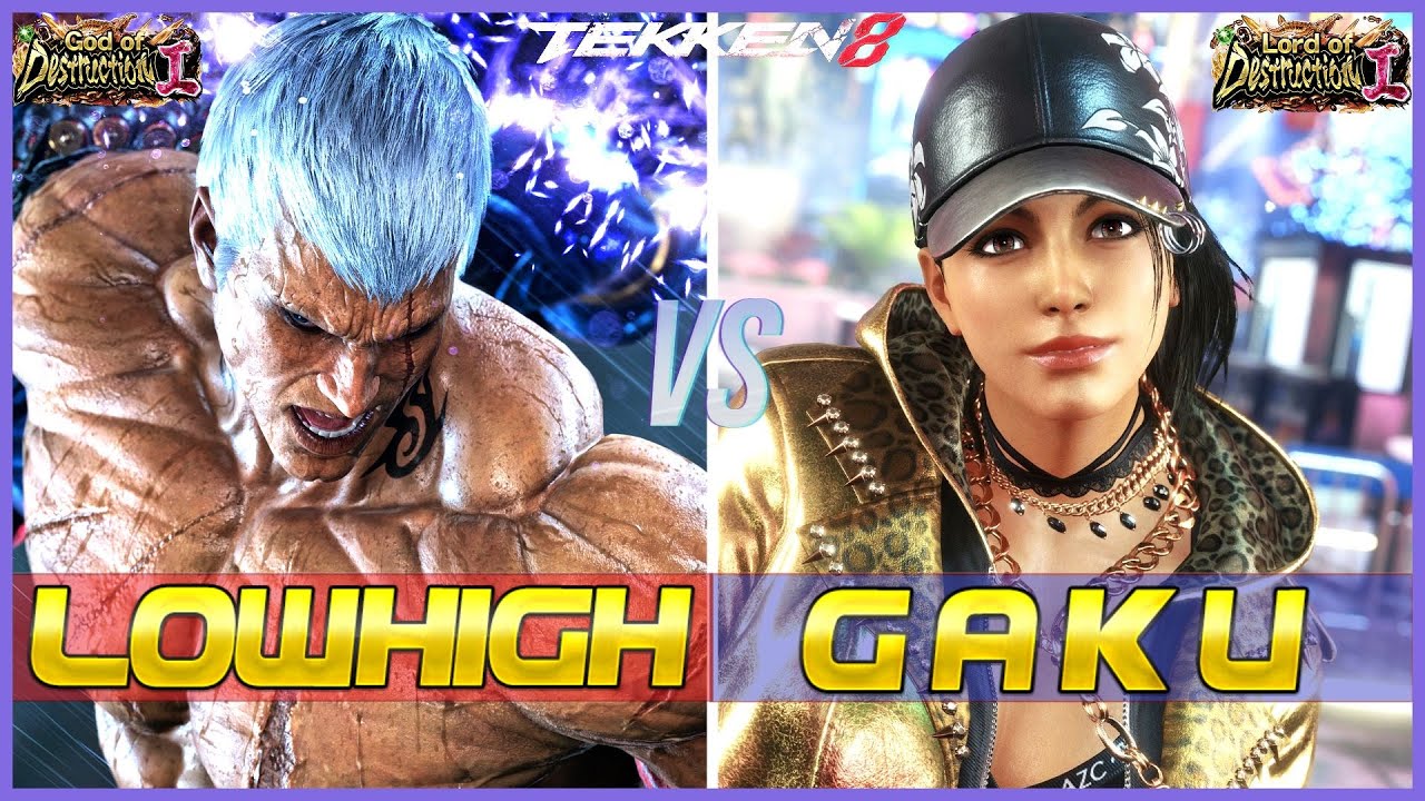 T8 ▰ LOWHIGH (Bryan) Vs GAKU (Azucena) ▰ Tekken 8 High Level Gameplay