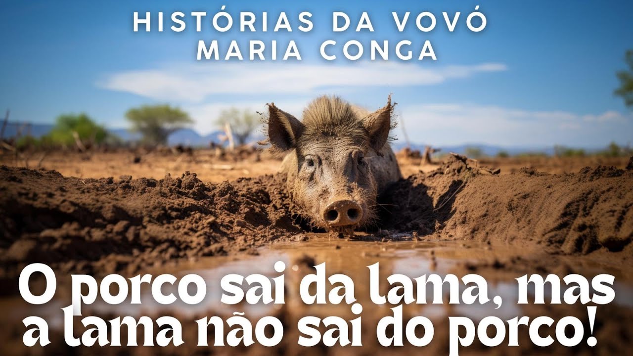 O Porco sai da Lama, Mais a Lama n&atilde;o Sai do Porco - Hist&oacute;rias da Vov&oacute; Maria Conga