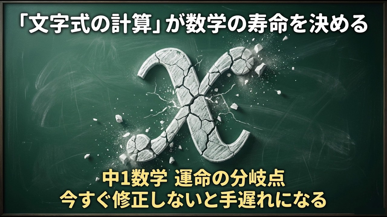 【数学】文字式の計算がわからなすぎて泣きそうな君へ。数学の神様が授ける、ミスを「ゼロ」にする魔法