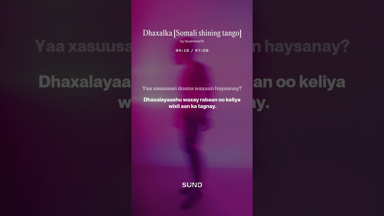 Dhaxalka Somali shining tango