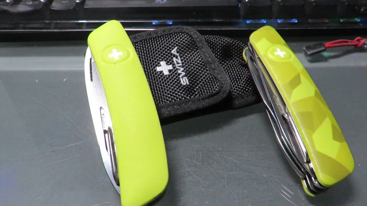 SWIZA C08 & D10 : SWIZA vs VICTORINOX
