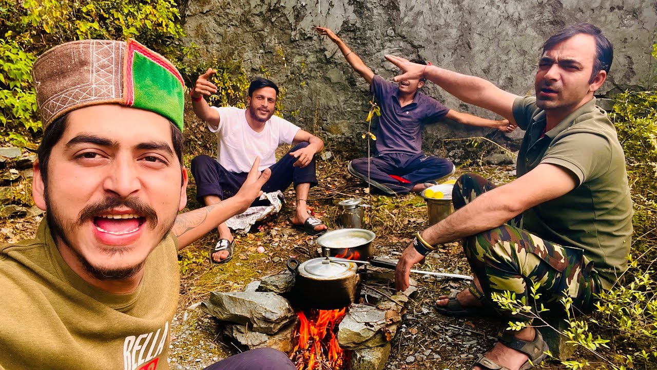 Outdoor Cooking On His Birthday 🥳❤️