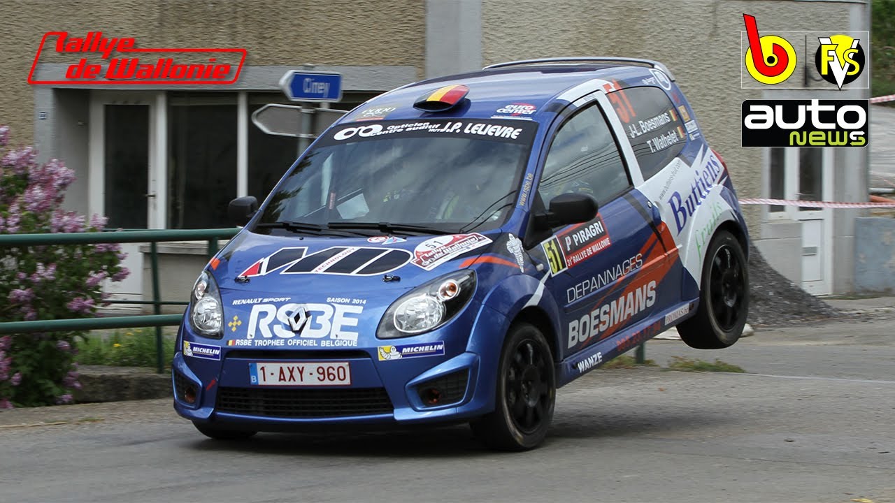 Rallye de Wallonie 2014 - BOESMANS-WATHELET/Twingo R2 - ES 6 Mohiville [HD] by b-rally.be & FSV