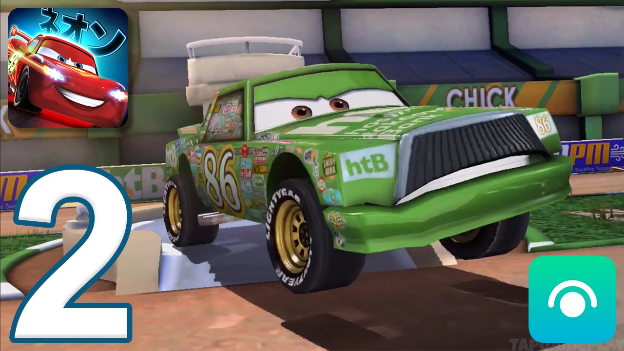 Cars: Fast as Lightning - Gameplay Walkthrough Part 2 - Chick's Track (iOS, Android)