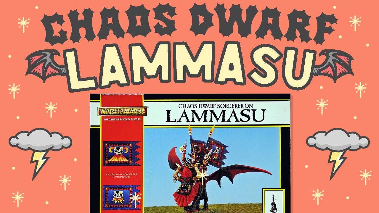 Painting and building a classic Old World Chaos Dwarf Sorcerer on Lammasu