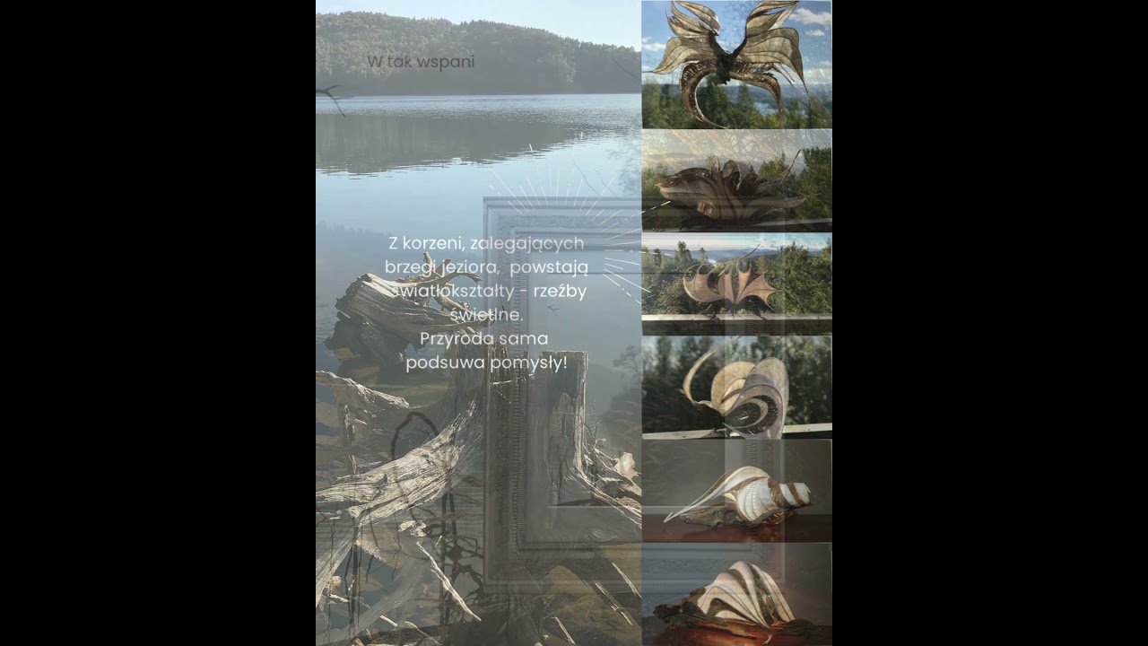 Inspirujące jezioro Mucharskie #homedecor #cardboard #feltcraft