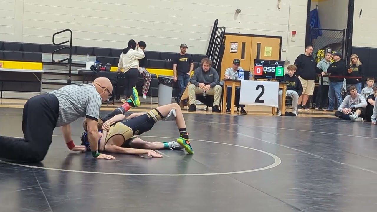 OCIAL: Point Boro vs. Veterans Memorial, 75lb Semi-Finals Wrestling Match