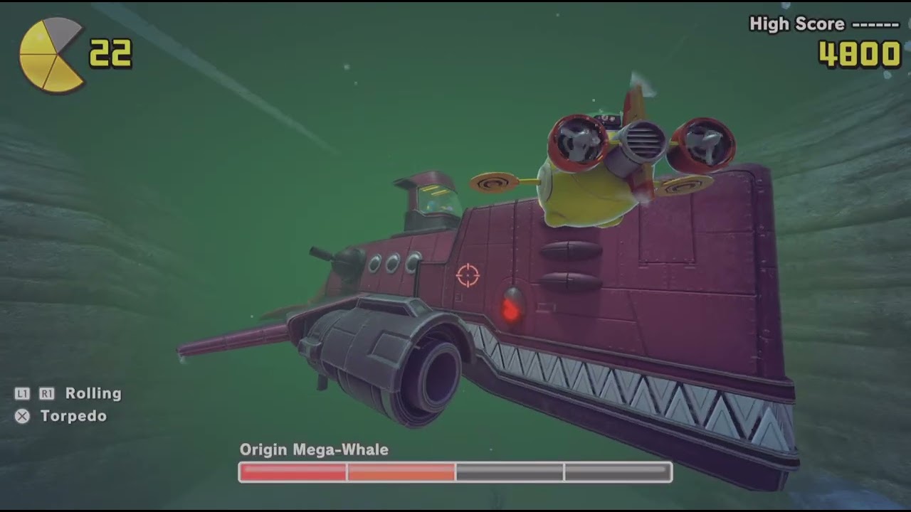 Pacman World 2 Repac - (How to defeat Mega Whale)