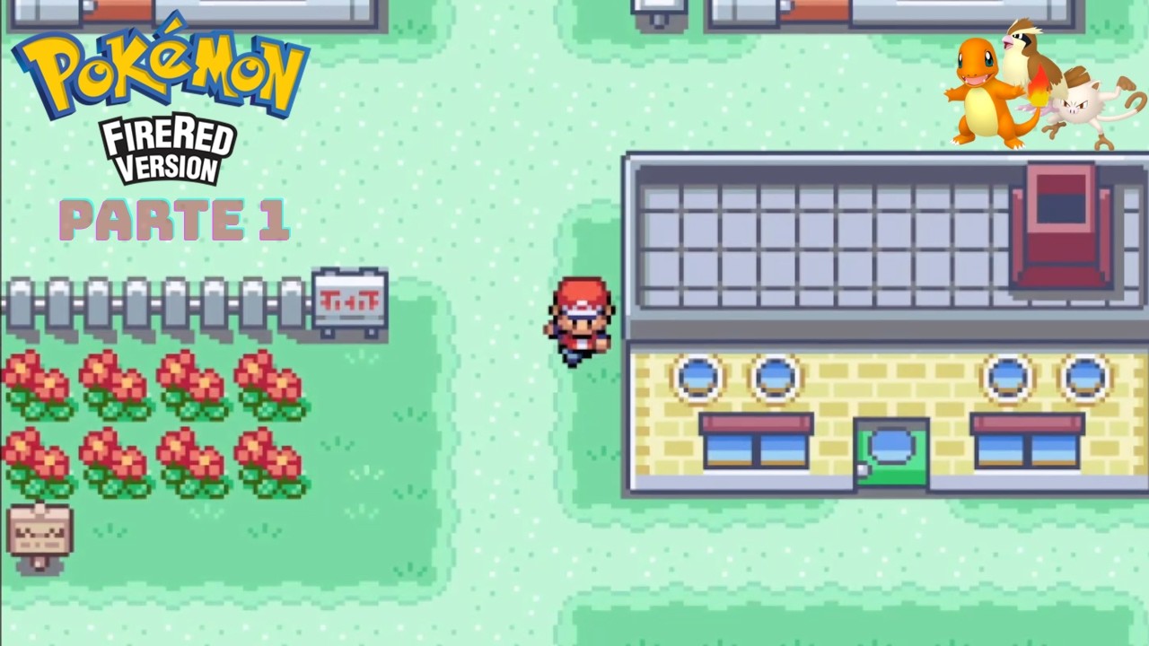 Começando (novamente) uma jornada em Kanto - Pokémon FireRed - Parte 1