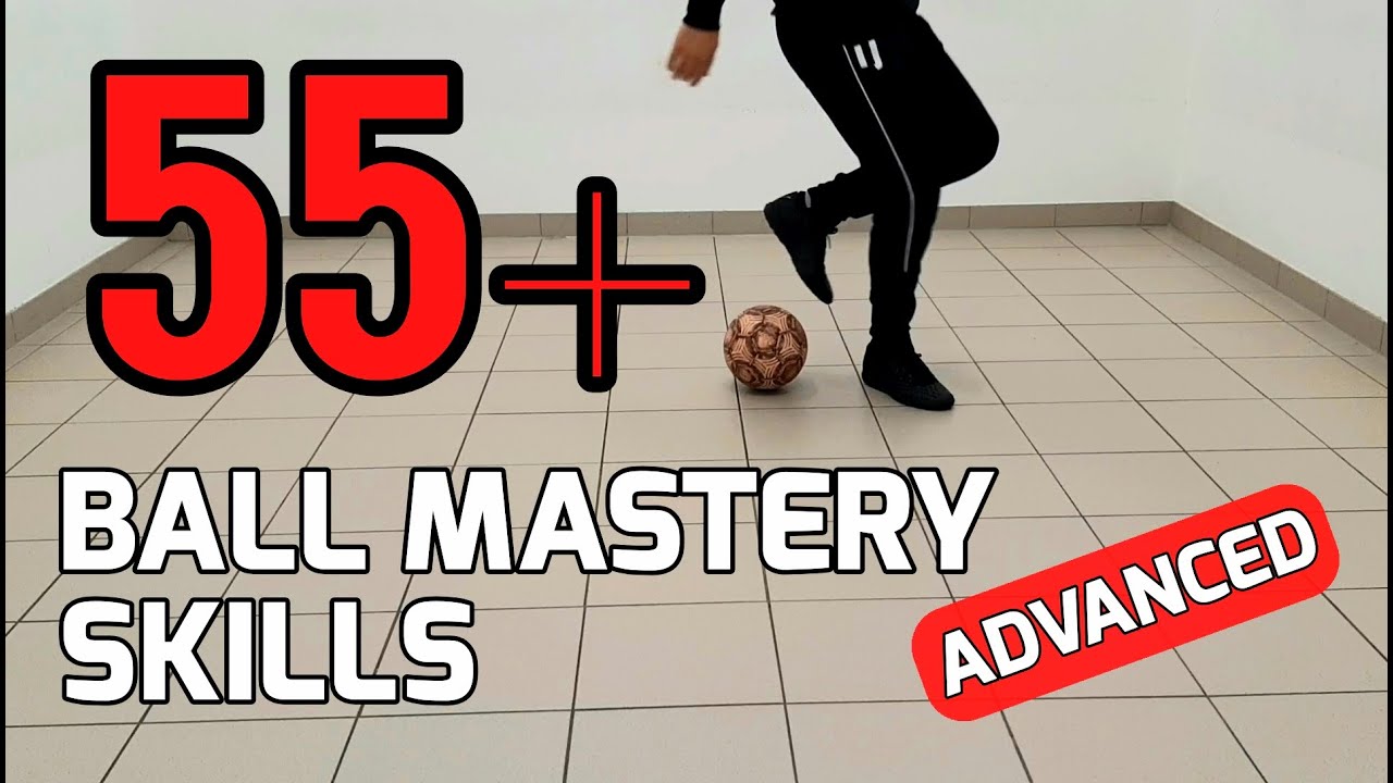 🔥55+ Advanced Ball Mastery Skills For Footballers 👉 Футбольная Техника ⚽️ Мастерство Владения Мячом