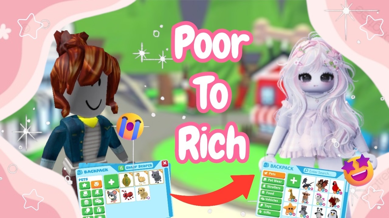 Valentines Update | Poor To Rich Part 3!! Roblox Adopt Me
