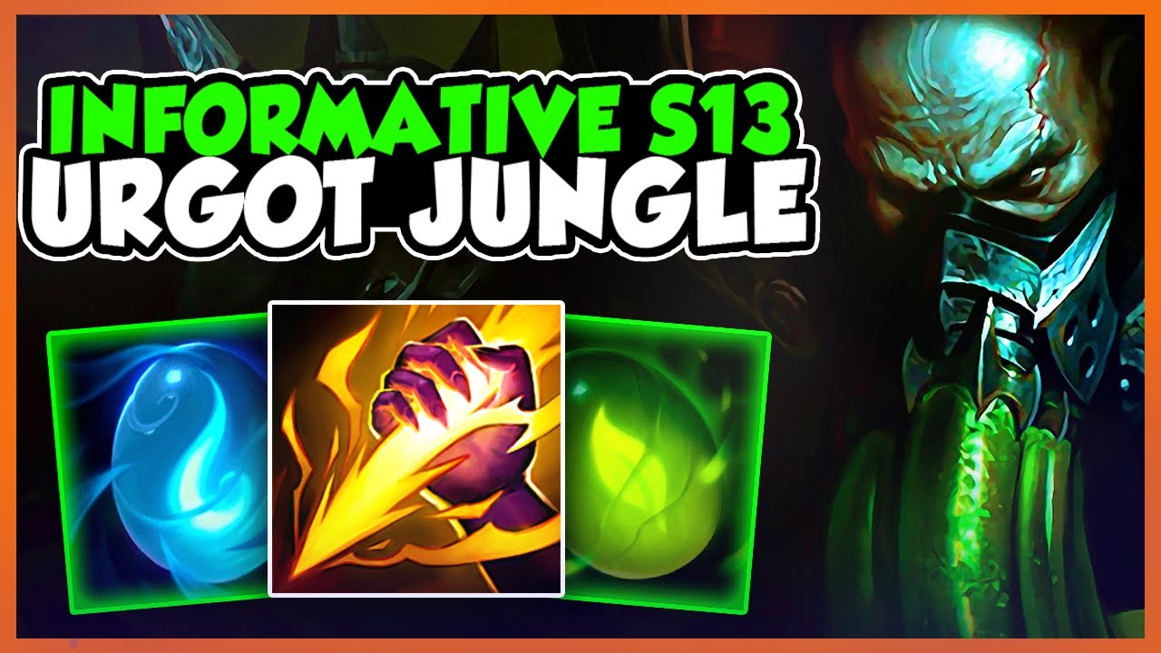 Urgot Jungle has huge potential for season 13! - Informative Jungle Gameplay | League of Legends