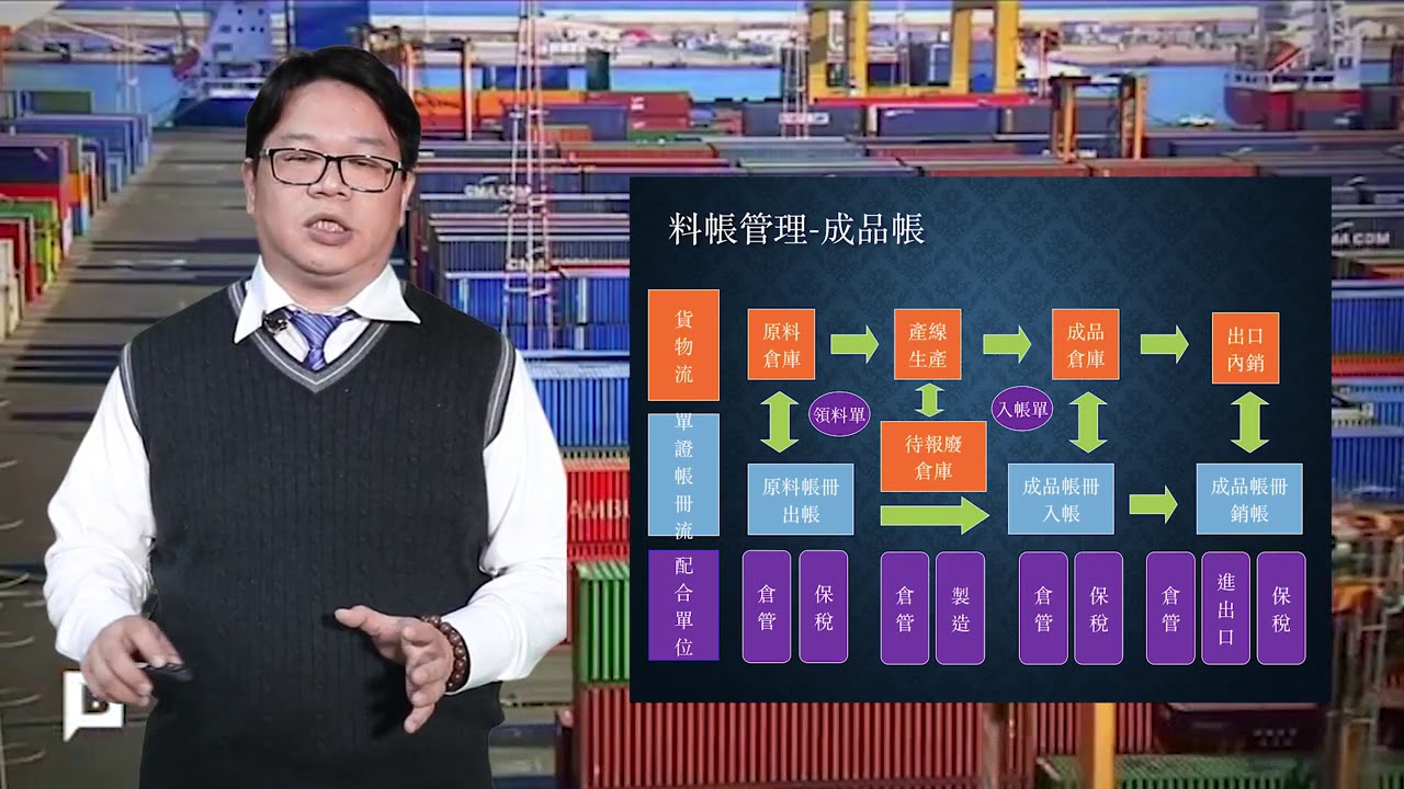 開南物流講座 第二十五集、保稅作業與管理、葉士豪老師 (歡迎分享，請用高畫質觀看)