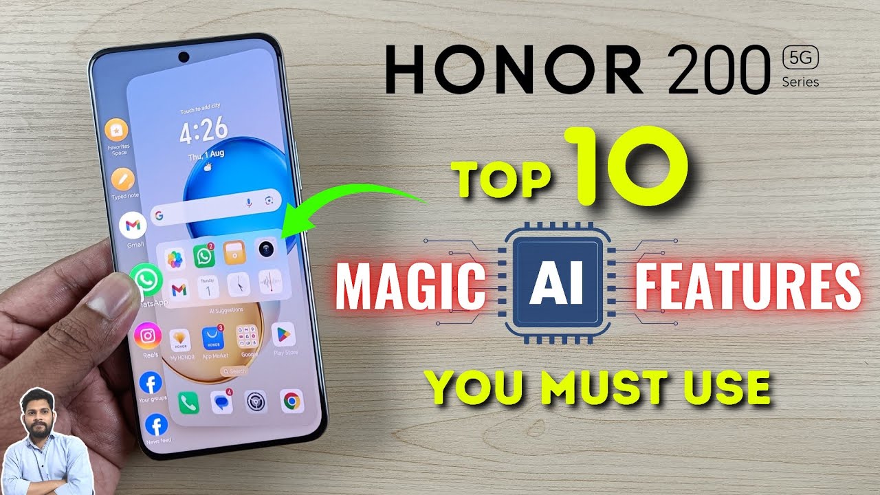 Honor 200 Series: 10 лучших функций искусственного интеллекта, которые вы должны использовать
