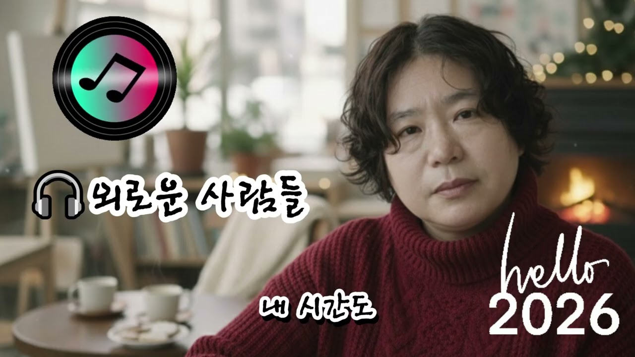 🎧외로운 사람들 🌟어둠이 걷히면 다시 혼자가 되겠지만그리운 말들은 여전히 여기 남아서긴 밤을 지킨다