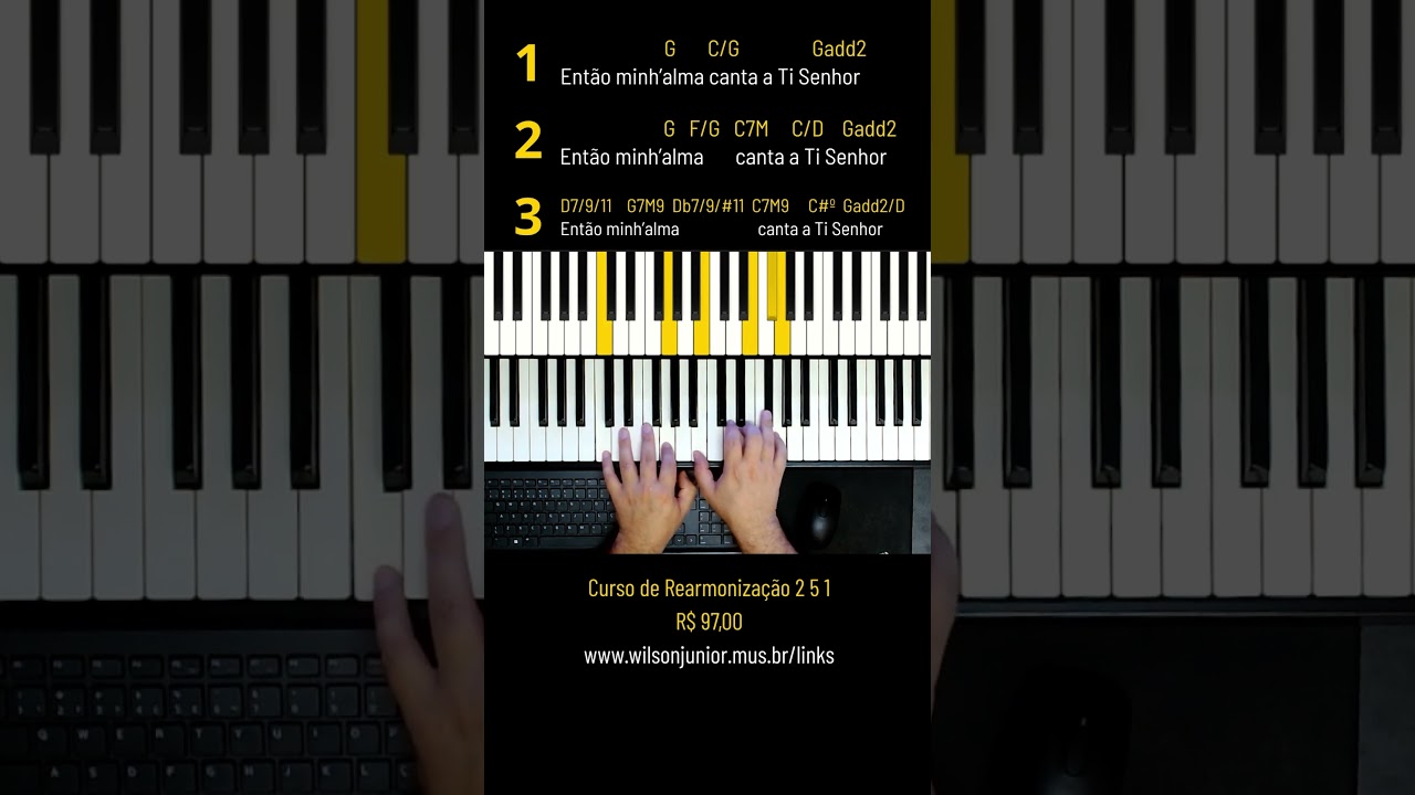 Qu&atilde;o Grande &Eacute;s Tu|3 Op&ccedil;&otilde;es #piano #aulamusical #auladeteclado #musica #cursodeteclado #pianotutorial
