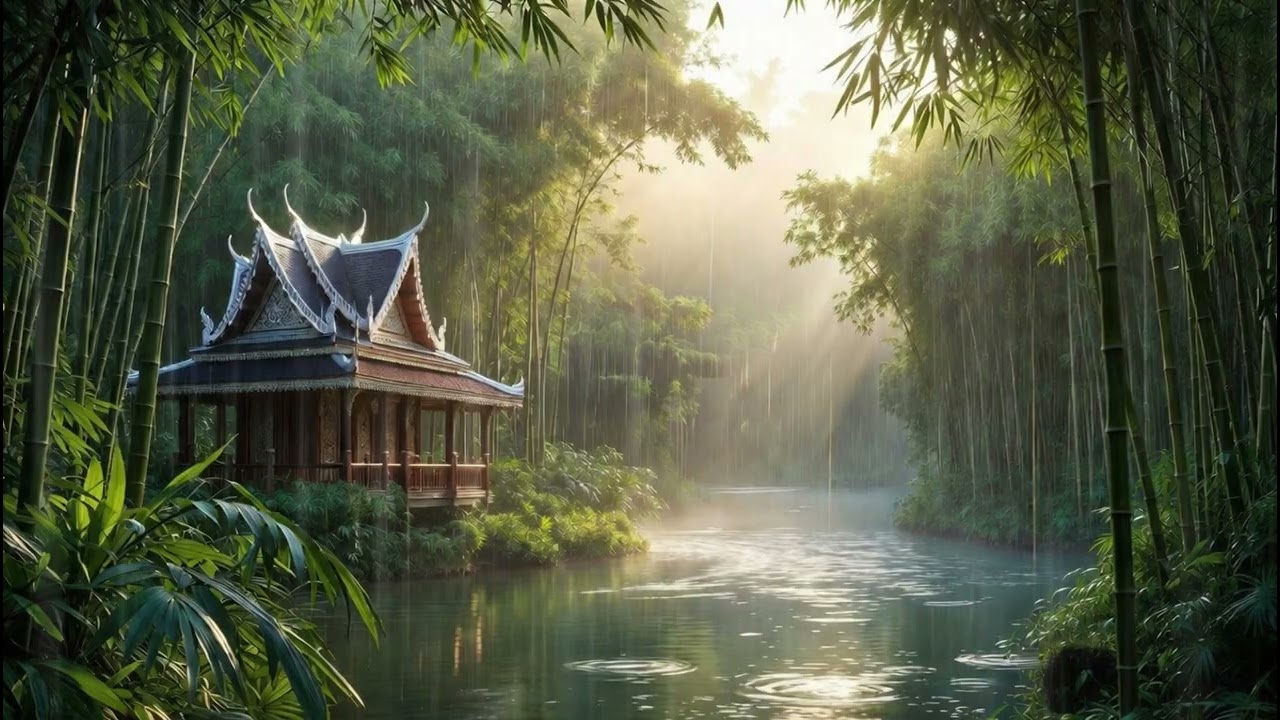 528 Hz ดนตรีไทย จิตใจสงบ สบายใจ .by Lumina Melodies #music #song #classic