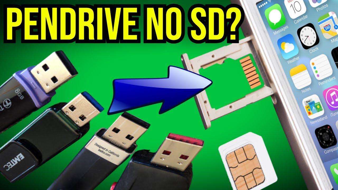 Será Que é Possível Conectar Pendrive Na Entrada de Cartão SD de um Celular? Respondemos essa dúvida