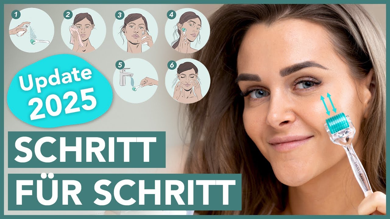 Dermaroller Anwendung STEP BY STEP – einfach & sicher *Update 2025*