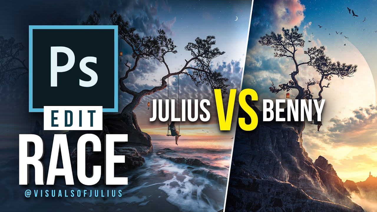 Two Photo Editors Use The Same Images! | Edit Race S2E1