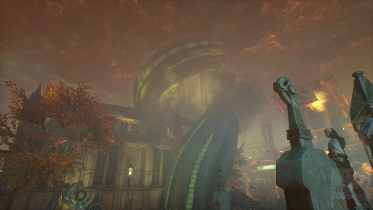 Batman: Arkham Knight - Batman Awakens Poison Ivy's Ancient Plant (Cutscene)