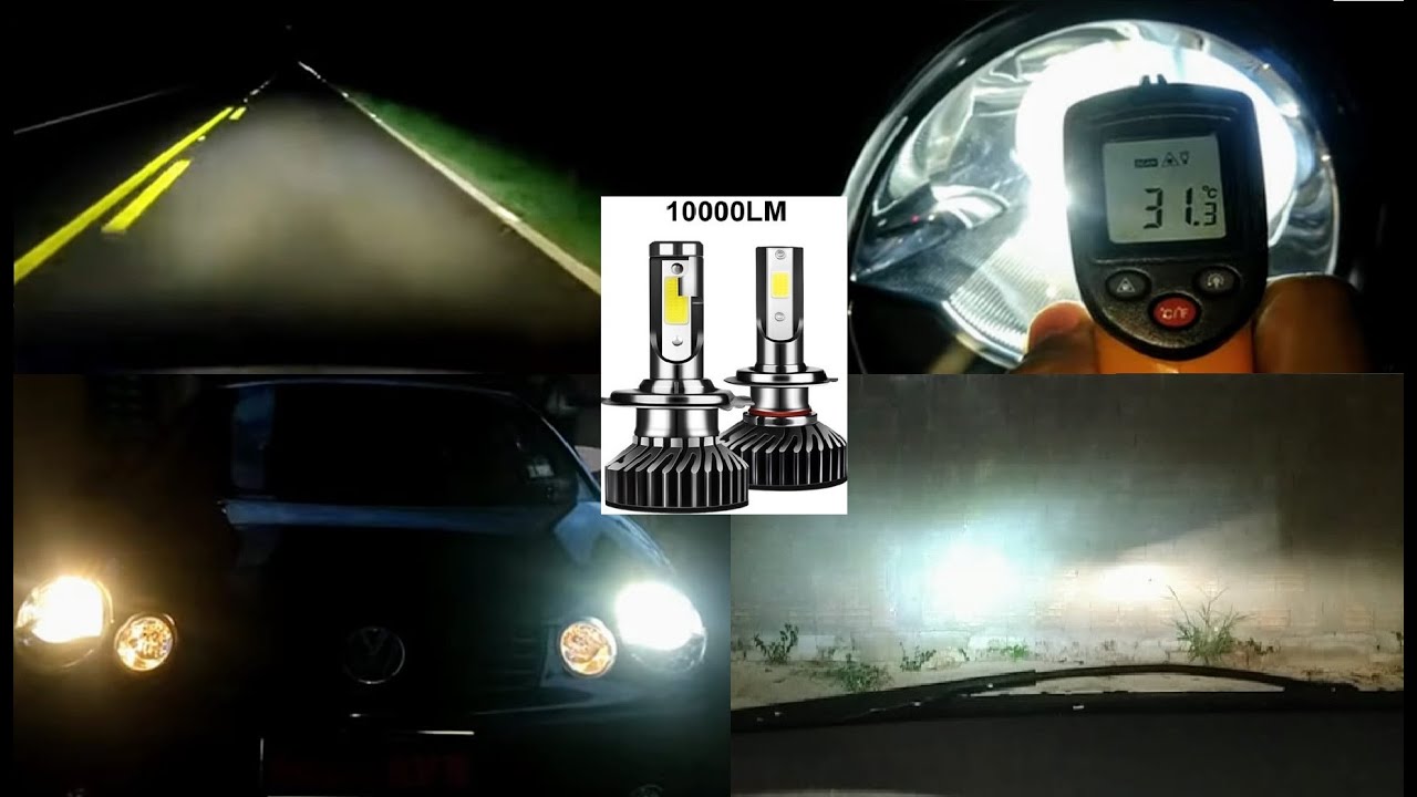 Instalando LED no farol do VW Polo - Será que vale o gasto?