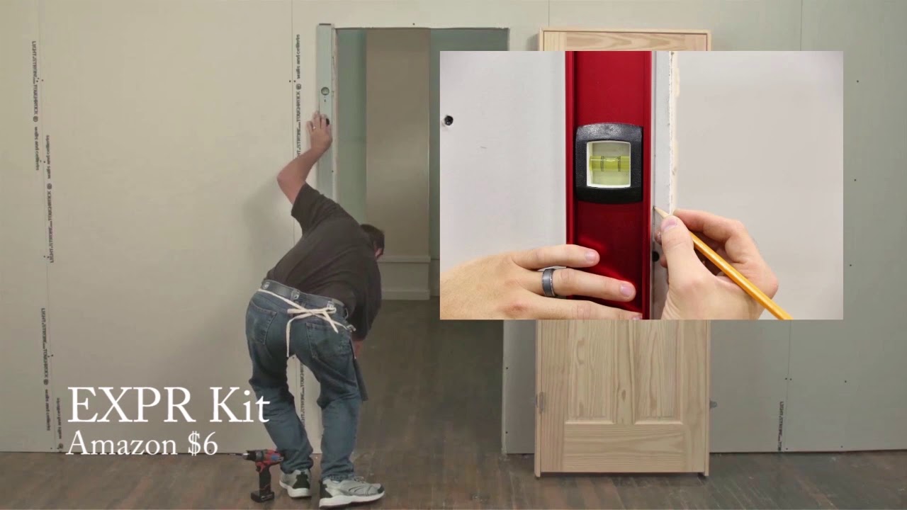 Install a Door without Shimming