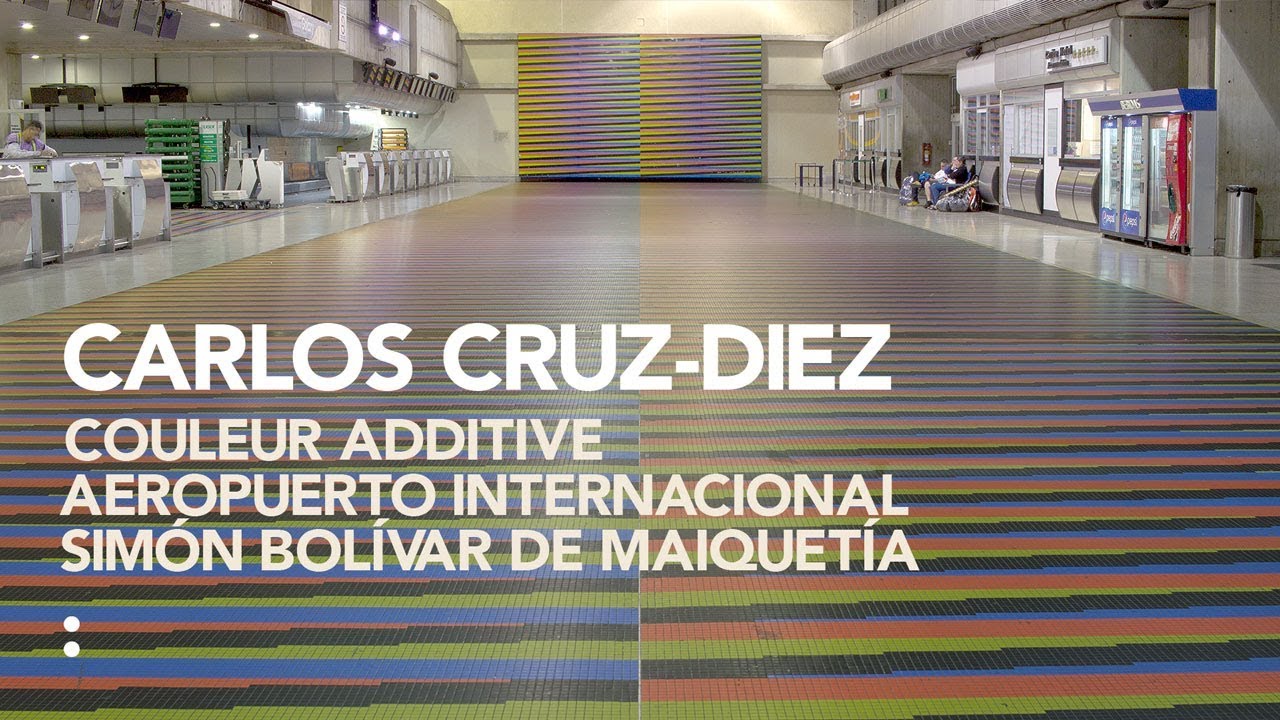 Couleur Additive Aeropuerto Internacional Simón Bolívar de Maiquetía : Carlos Cruz-Diez