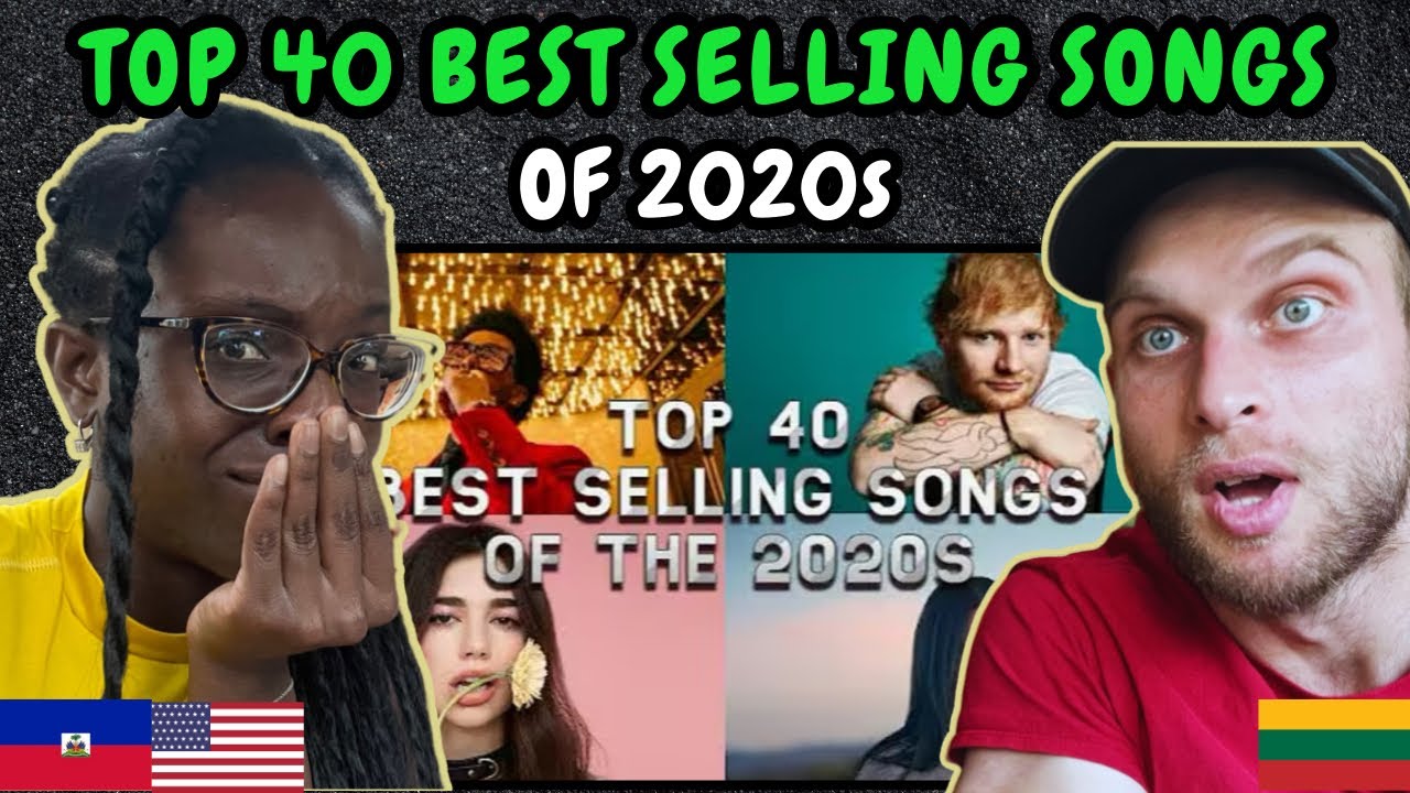 REACTION TO Top 40 Best Selling Songs of the 2020s