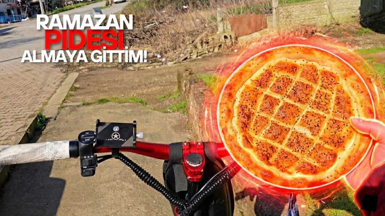 RAMAZAN PİDESİ ALMAYA GİTTİM! SCOOVLOG #11 