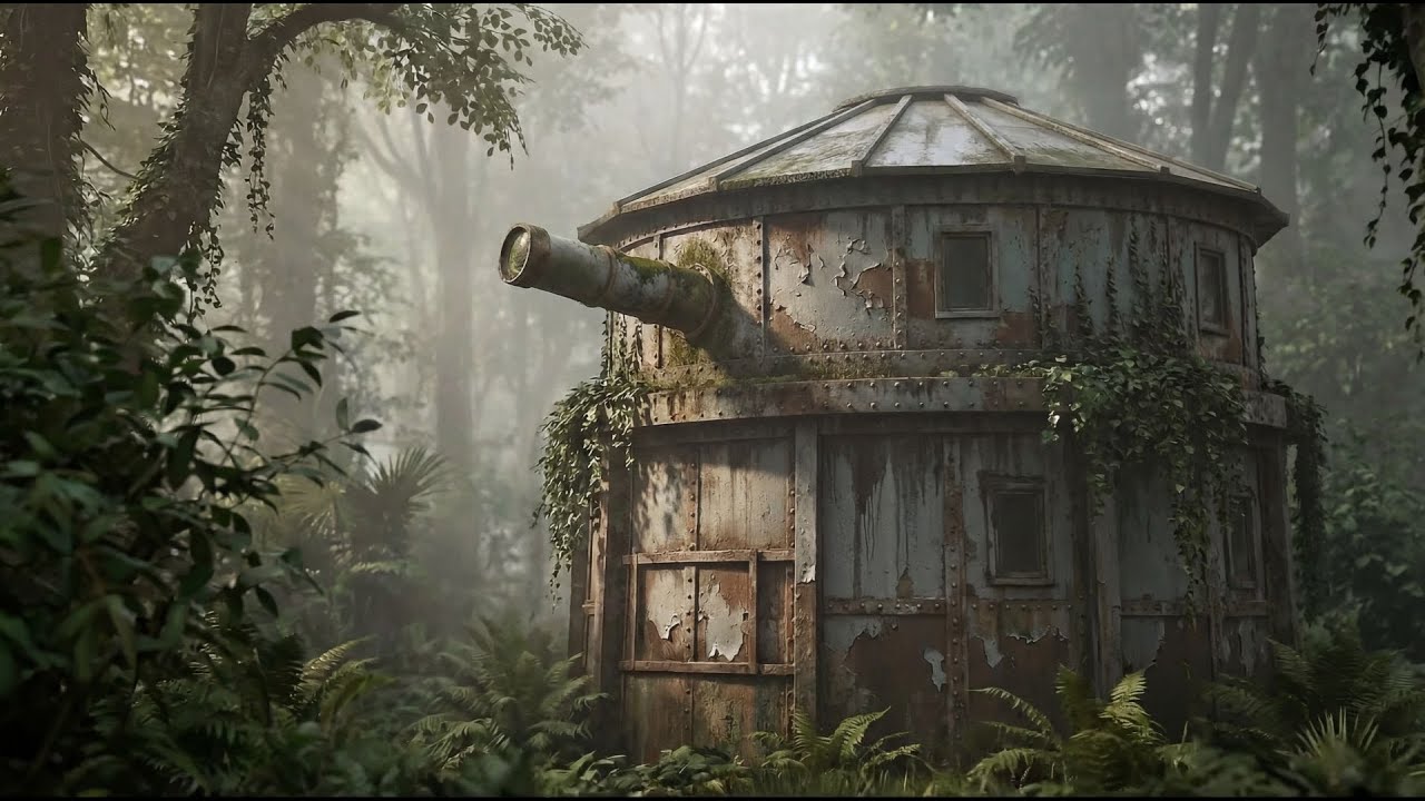 Turning an Abandoned Observatory into a Luxury Home (ASMR)