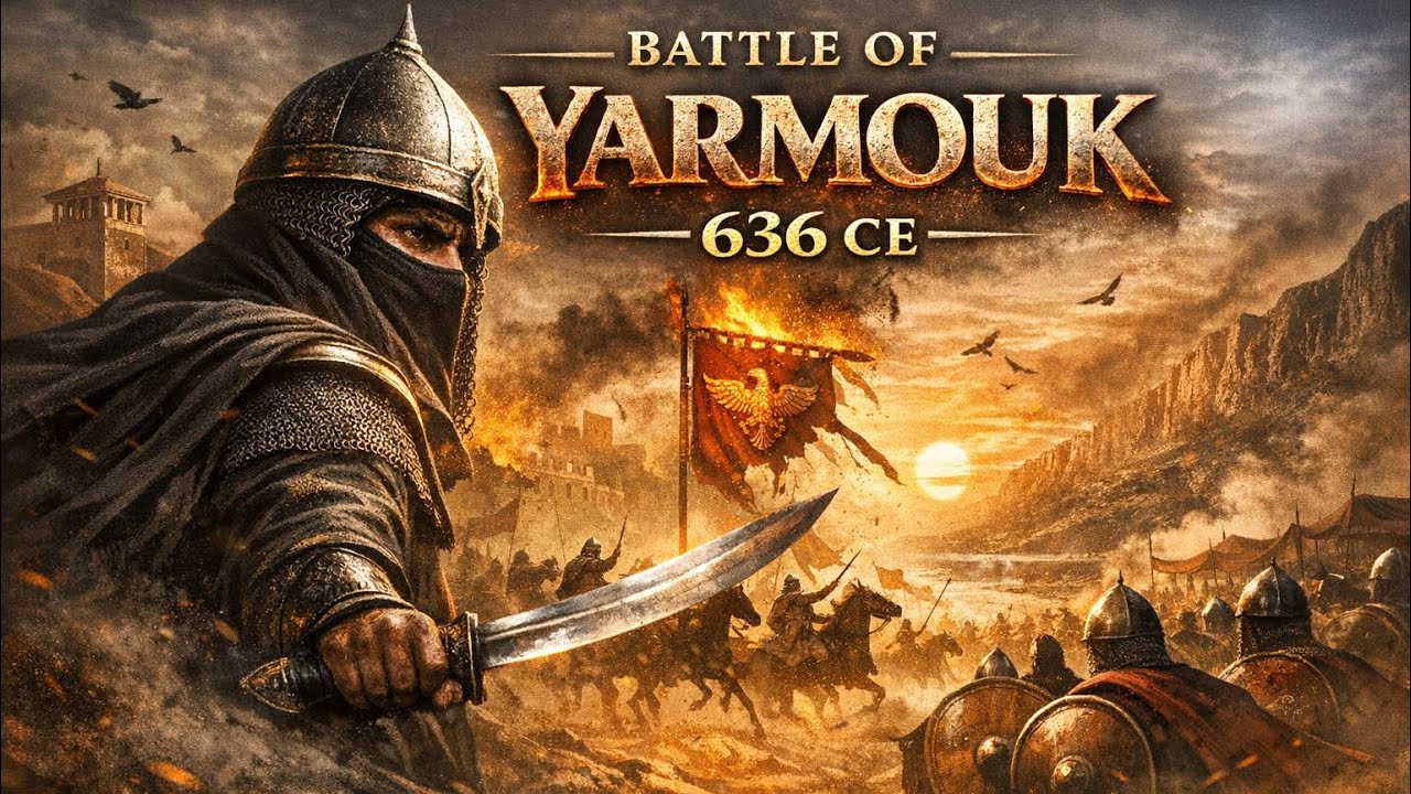 40,000 Muslims vs 20,0000 Romans 🤯 | The Epic Battle of Yarmouk ⚔️