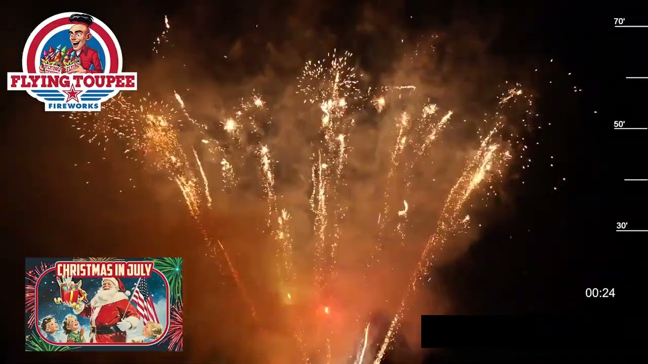 Christmas in July by Flying Toupee Fireworks