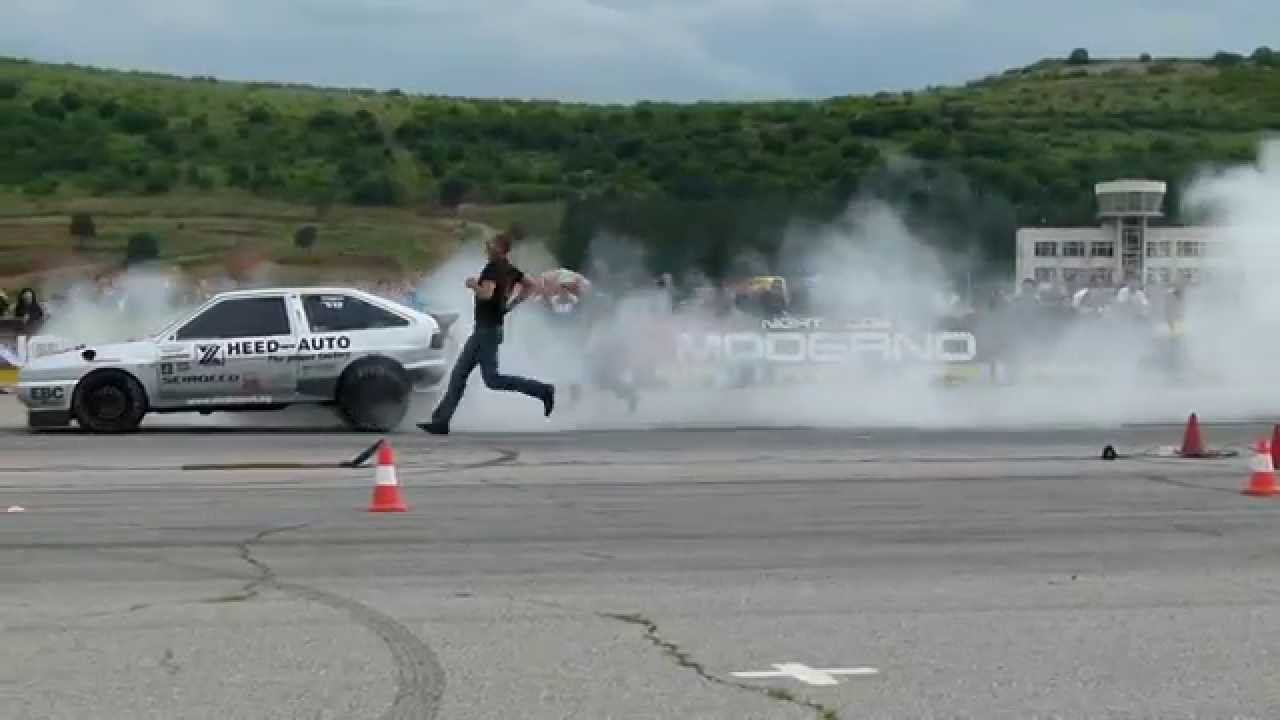 Heed Auto team VW Scirocco GTR new record 8.579 @ Sliven Drag Racing 2014