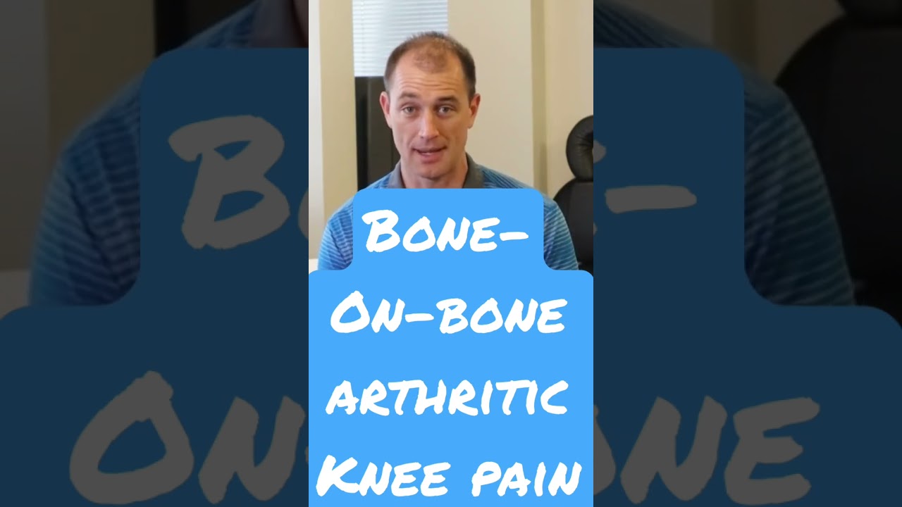 Bone on bone knee pain? Exercises can help! Full video on our channel