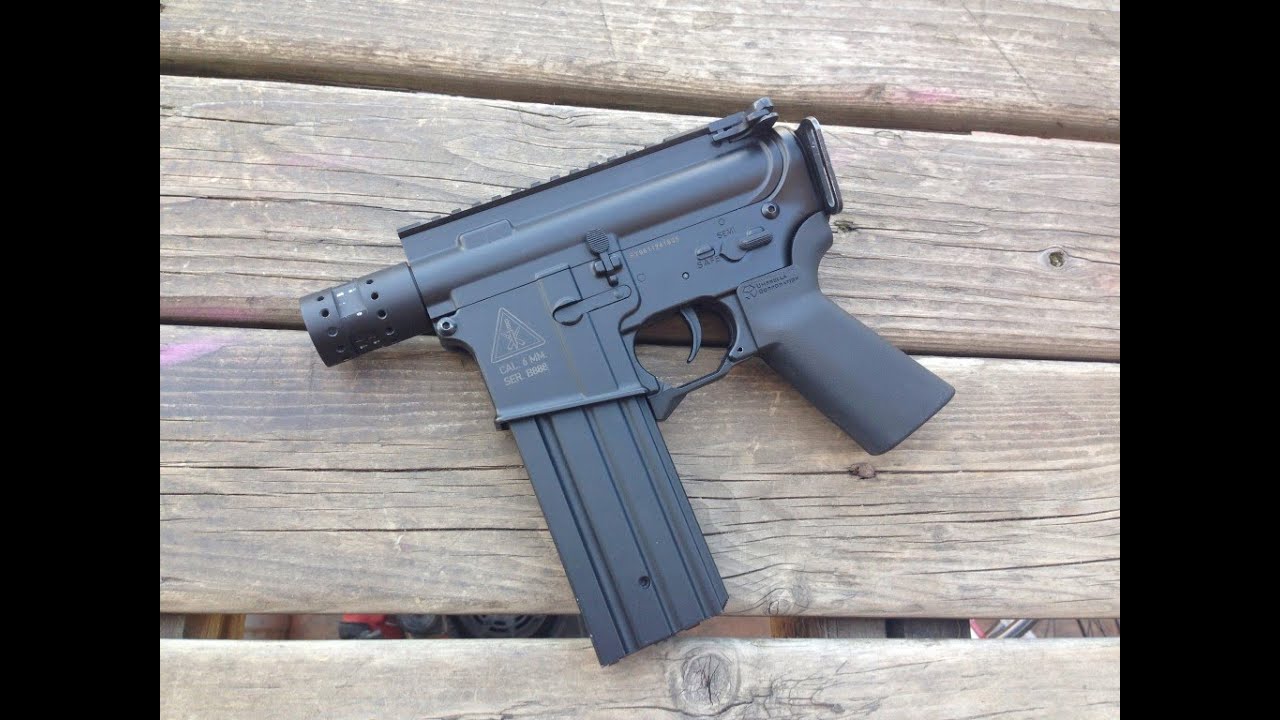 Stubby Airsoft M4 Pistol Project Update