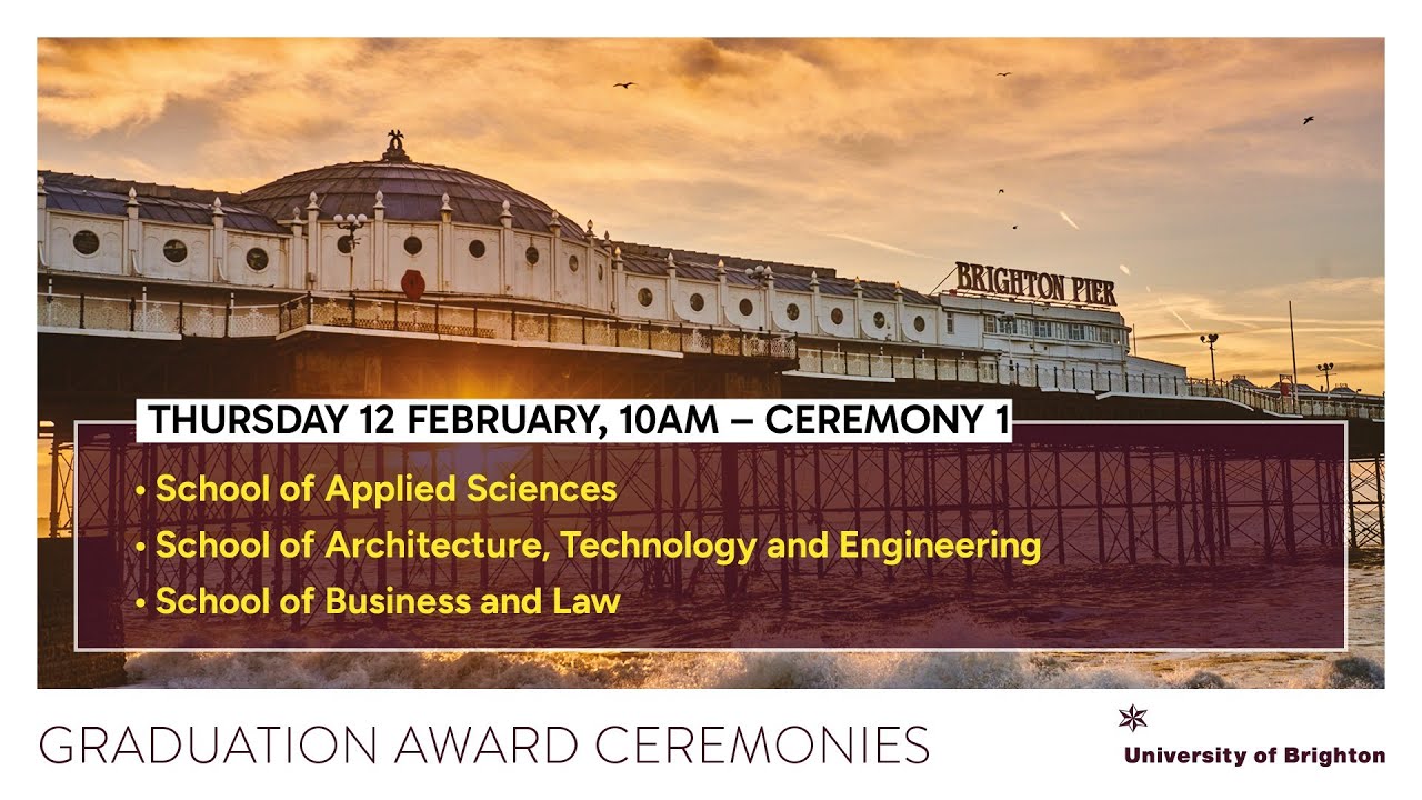 Winter Graduation 2026 | Ceremony 1 | Thursday 12 February, 10am