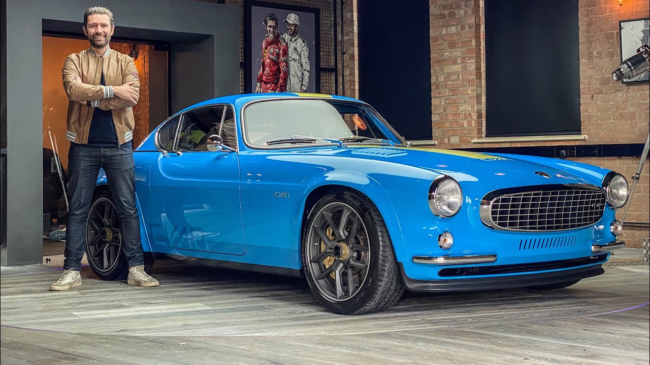 NEW Volvo P1800 Cyan - Restomod With A Touring Car Engine! FIRST DRIVE Review