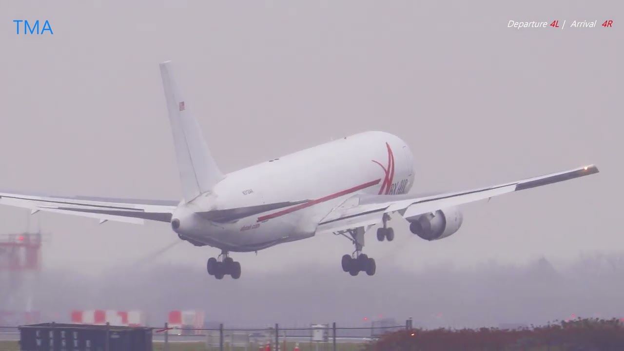 4K JFK PLANE SPOTTING 12 18 2021